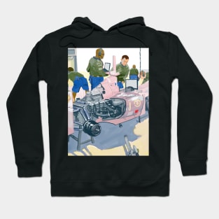 F1 painting Study Hoodie